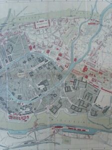 Extensions de 1880, centre